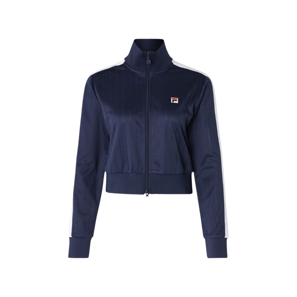 Fila Felpa Cropped Track - Bleu/Iris - immagine 5