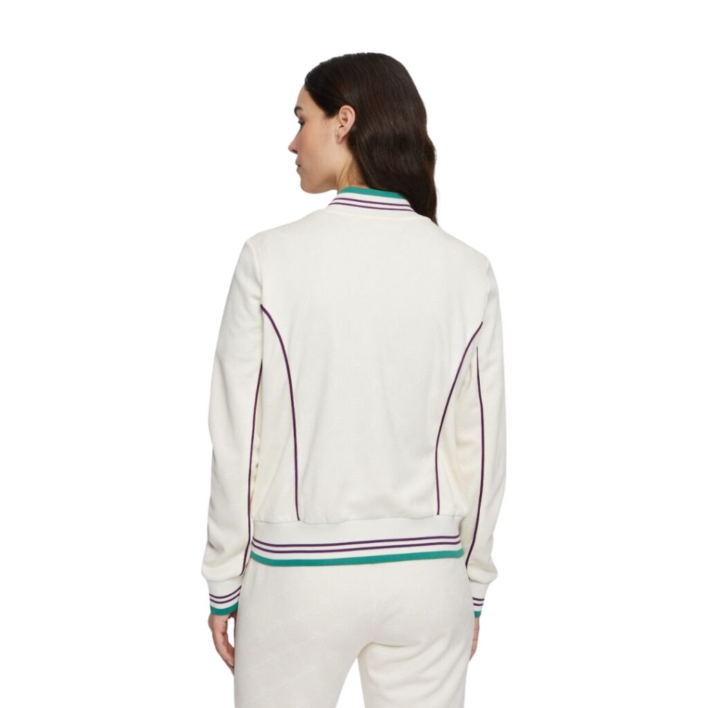 Fila LAMIM track jacket F-Box Monogram - Antique White - immagine 3