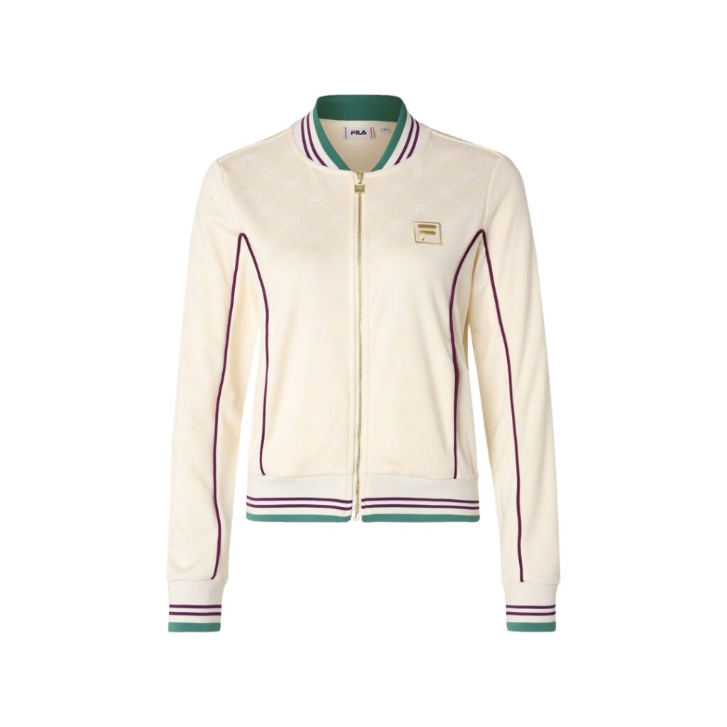 Fila LAMIM track jacket F-Box Monogram - Antique White - immagine 5