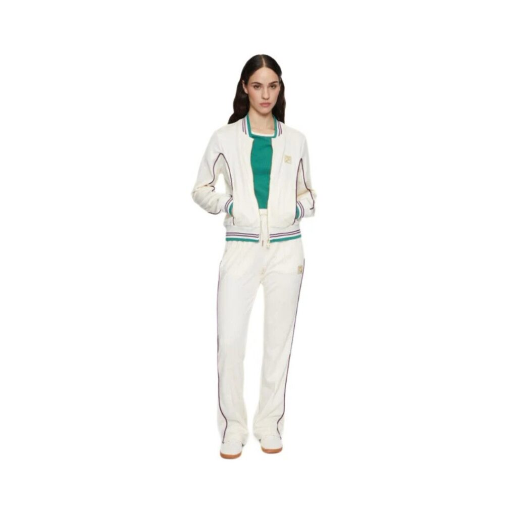 Fila Pantalone Lamim F-Box Monogram - Antique White - immagine 3