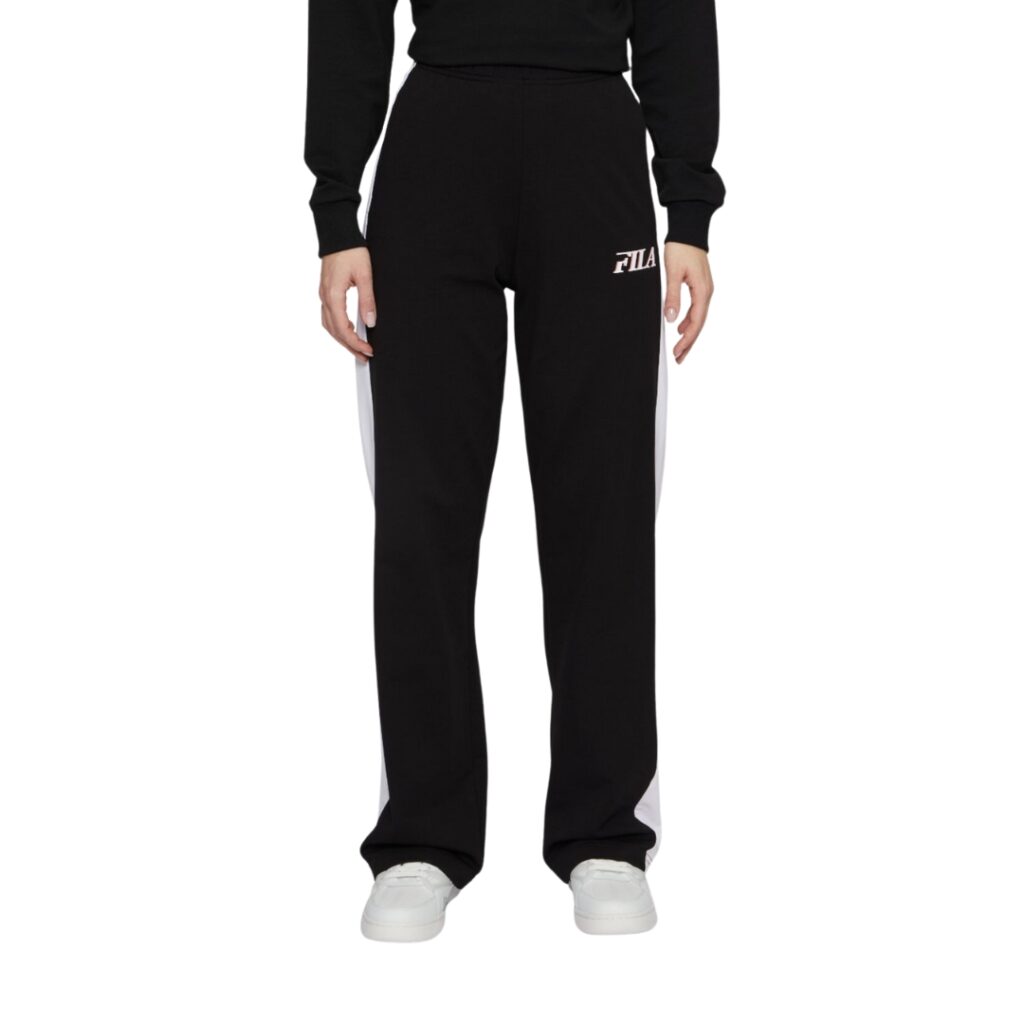 Fila Pantalone Lokeren - Black-Bright White
