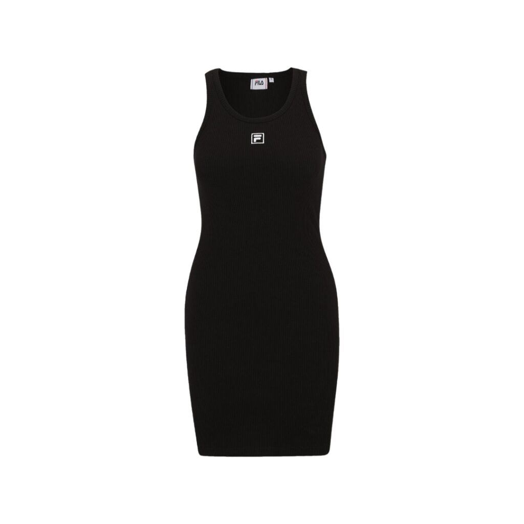 Fila Vestito Linkebeek Rib Dress - Black - immagine 5