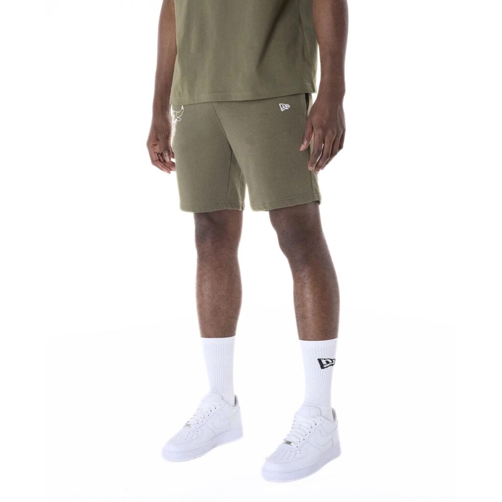 New Era Shorts Chicago Bulls - Olive Green