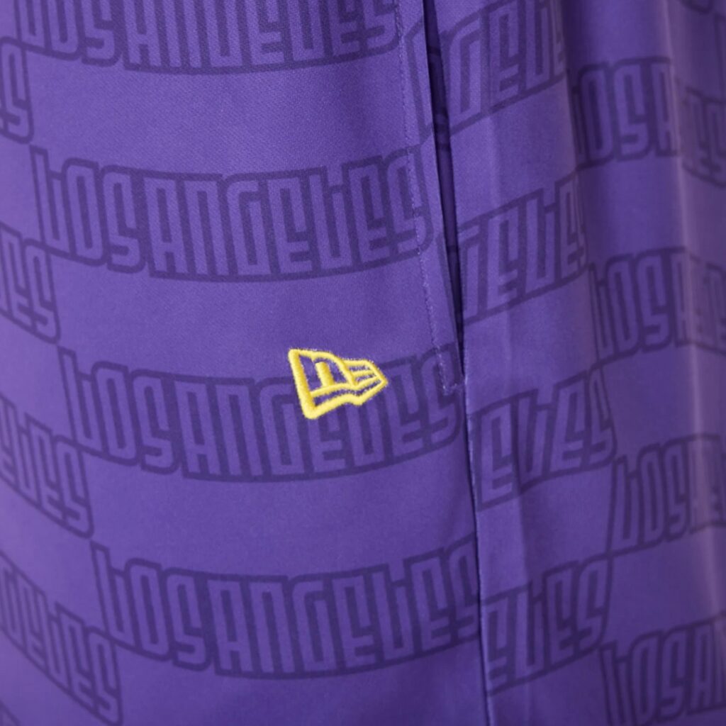 New Era Shorts LA Lakers NBA All Over Print Graphic - Viola - immagine 5