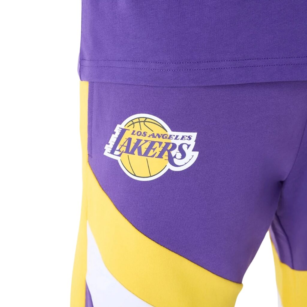 New Era Shorts Lakers - Purple - immagine 5