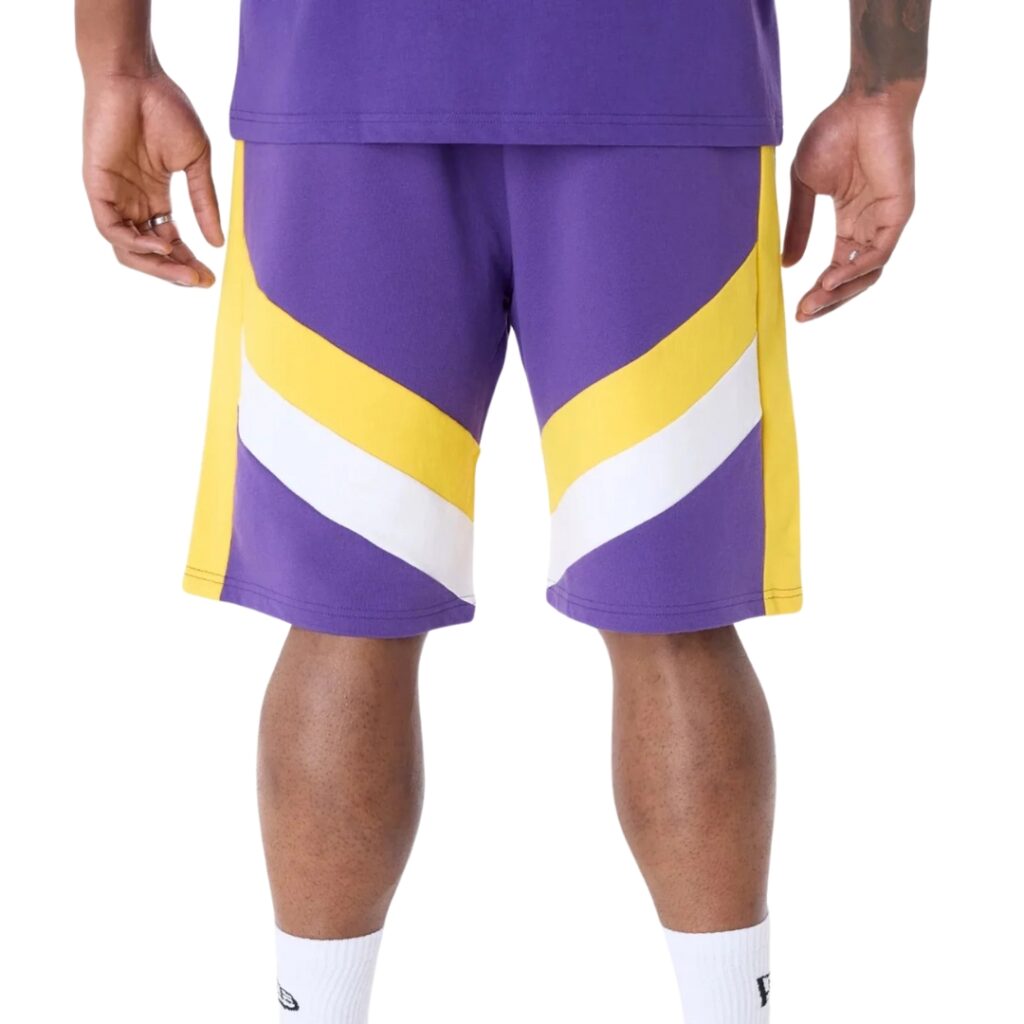 New Era Shorts Lakers - Purple - immagine 4