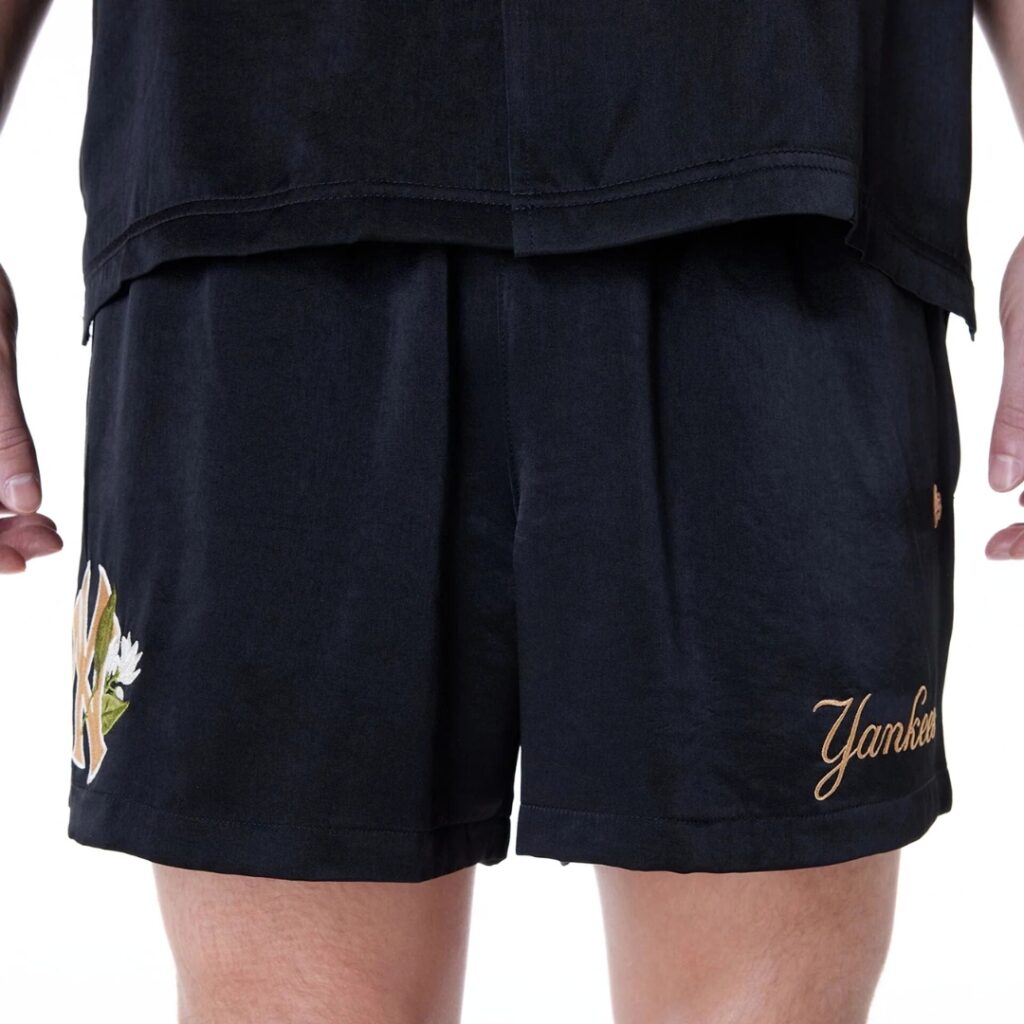 New Era Shorts NYY MLB Woven - Black - immagine 3
