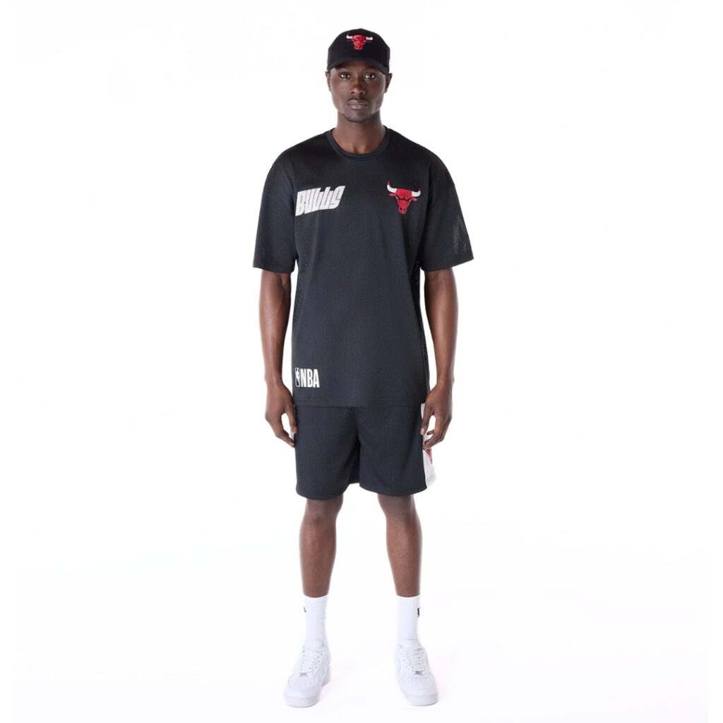 New Era T-Shirt Chicago Bulls Graphic - Black - immagine 2