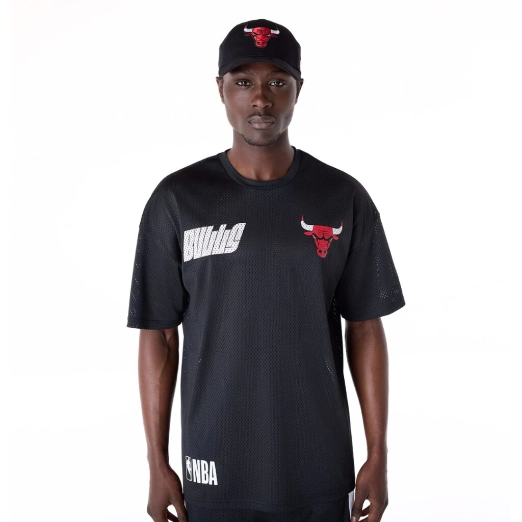 New Era T-Shirt Chicago Bulls Graphic - Black