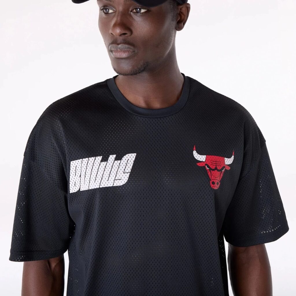 New Era T-Shirt Chicago Bulls Graphic - Black - immagine 3