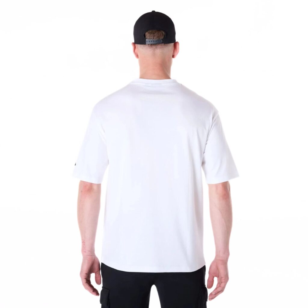 New Era T-Shirt Chicago Bulls NBA Graphic - Bianca - immagine 4
