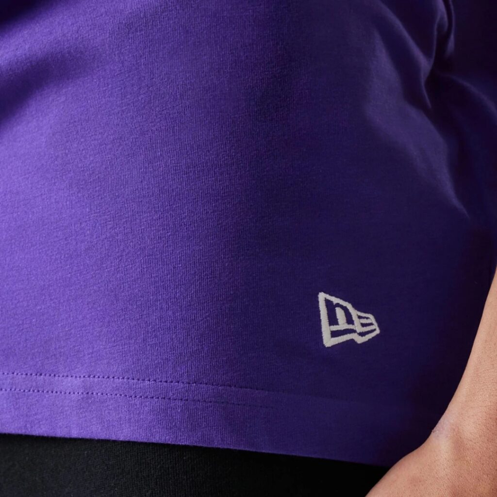 New Era T-Shirt LA Lakers NBA Panel - Viola - immagine 5