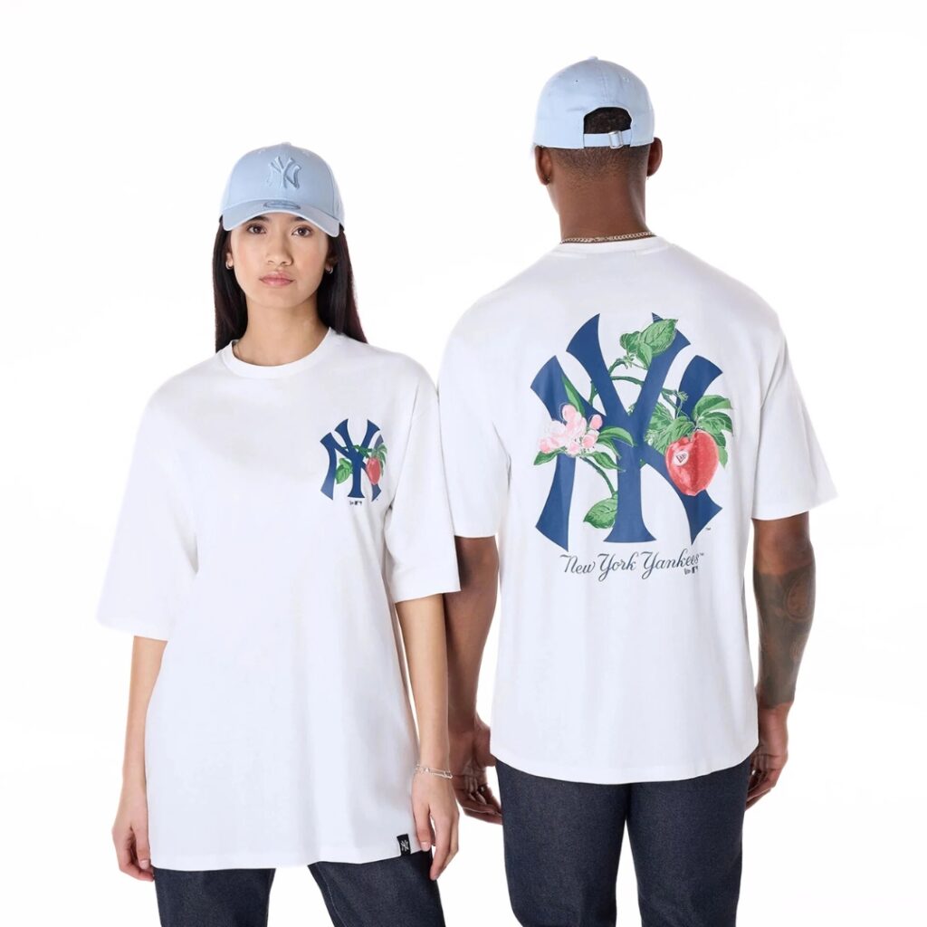 New Era T-Shirt New York Yankees MLB Fruit - White - immagine 2