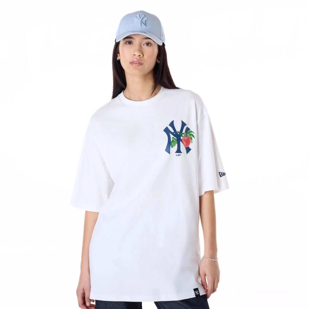 New Era T-Shirt New York Yankees MLB Fruit - White - immagine 4
