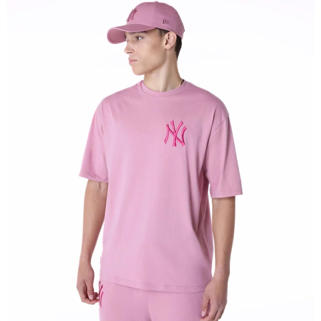 New Era T-Shirt New York Yankees - Pink