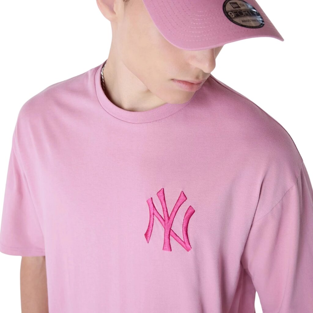 New Era T-Shirt New York Yankees - Pink - immagine 3