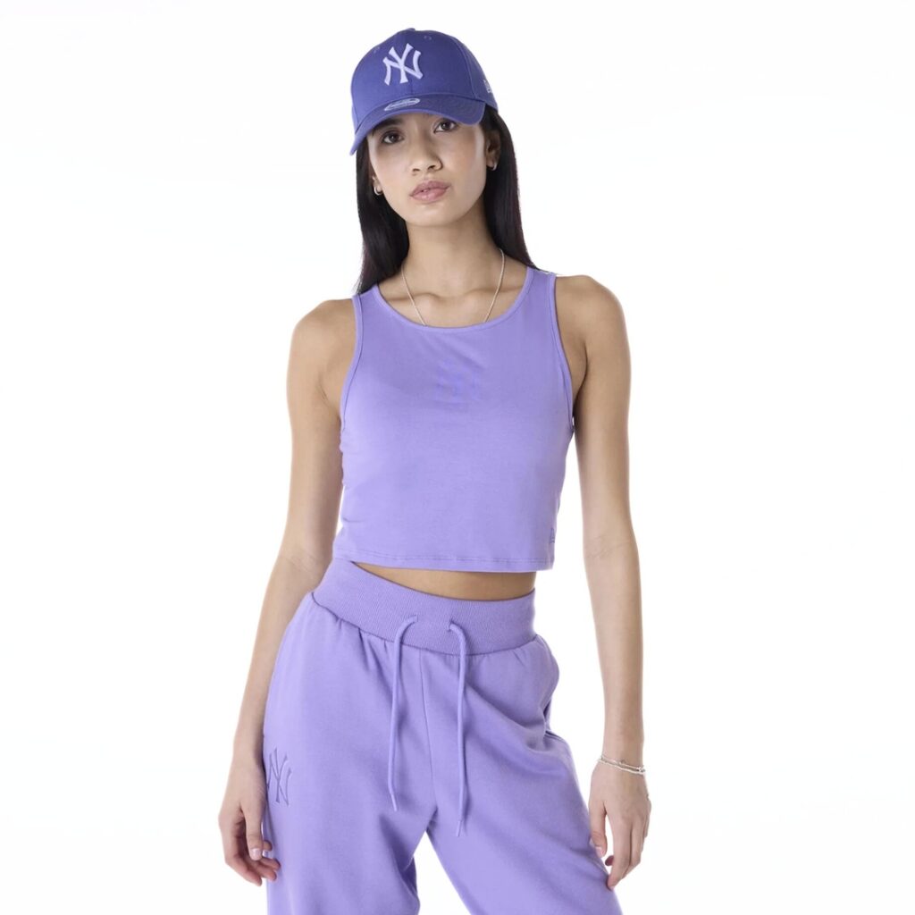 New Era Top New York Yankees - Lilla - immagine 2