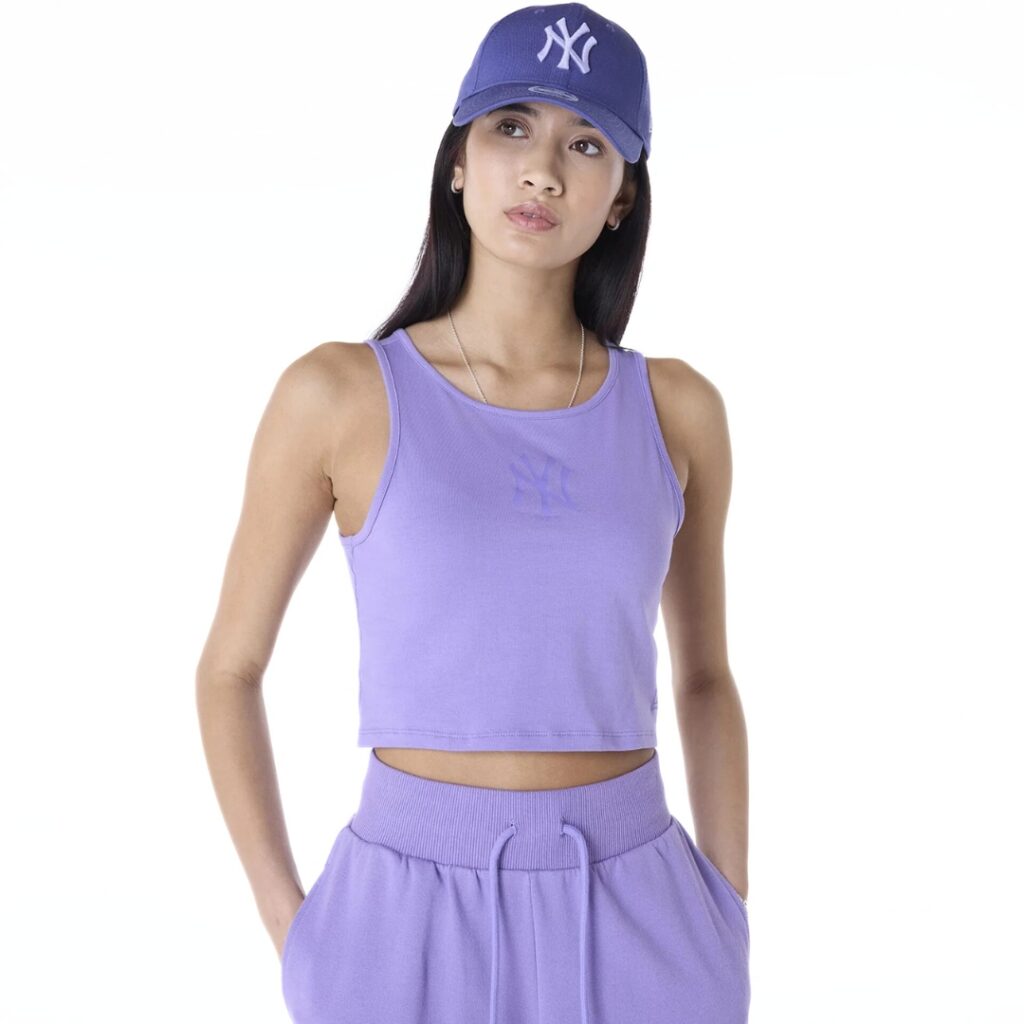 New Era Top New York Yankees - Lilla