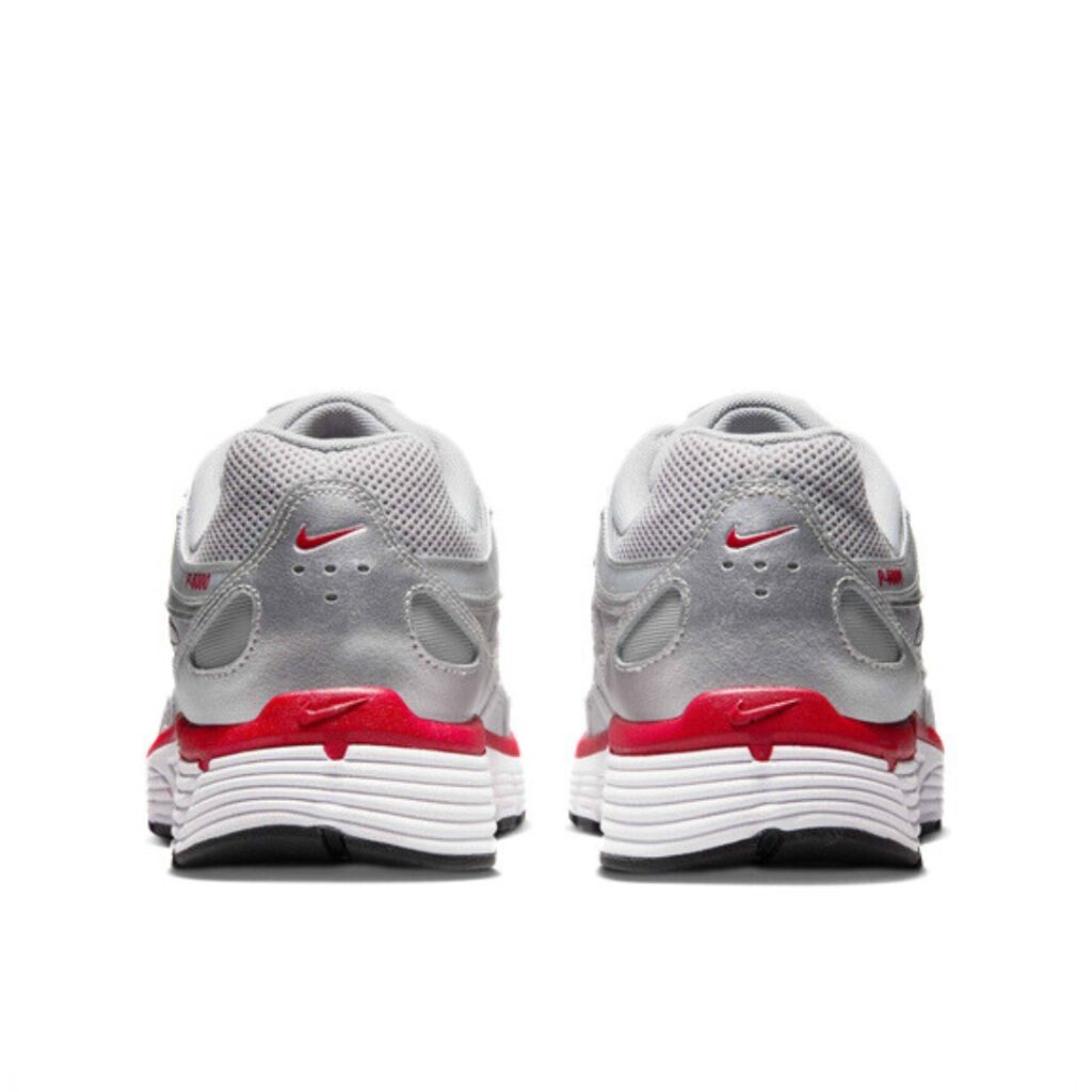 Nike P-6000 - Metallic Silver/Flat Silver/Cool Grey/Gym Red - immagine 6