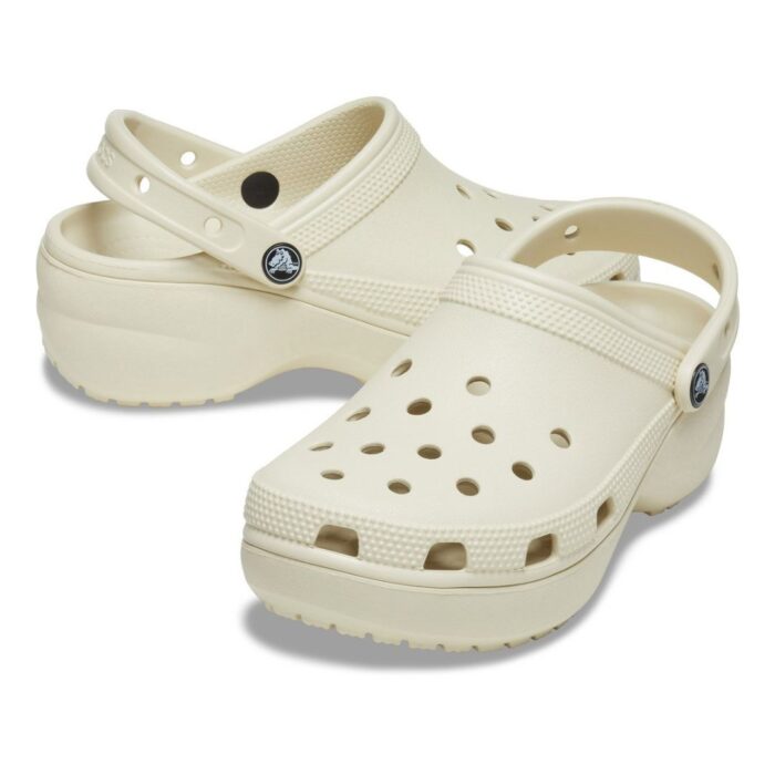 Crocs Classic Platform Clog - Bone