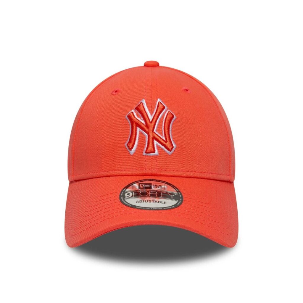 New Era Cappello New York Yankees Team Outline - Orange - immagine 2