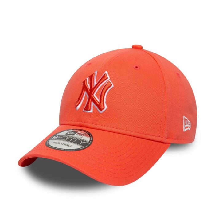 New Era Cappello New York Yankees Team Outline - Orange