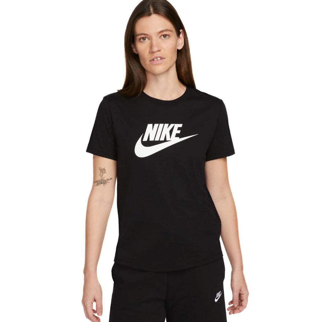 Nike Sportswear Essentials T-shirt Con Logo - Black/White