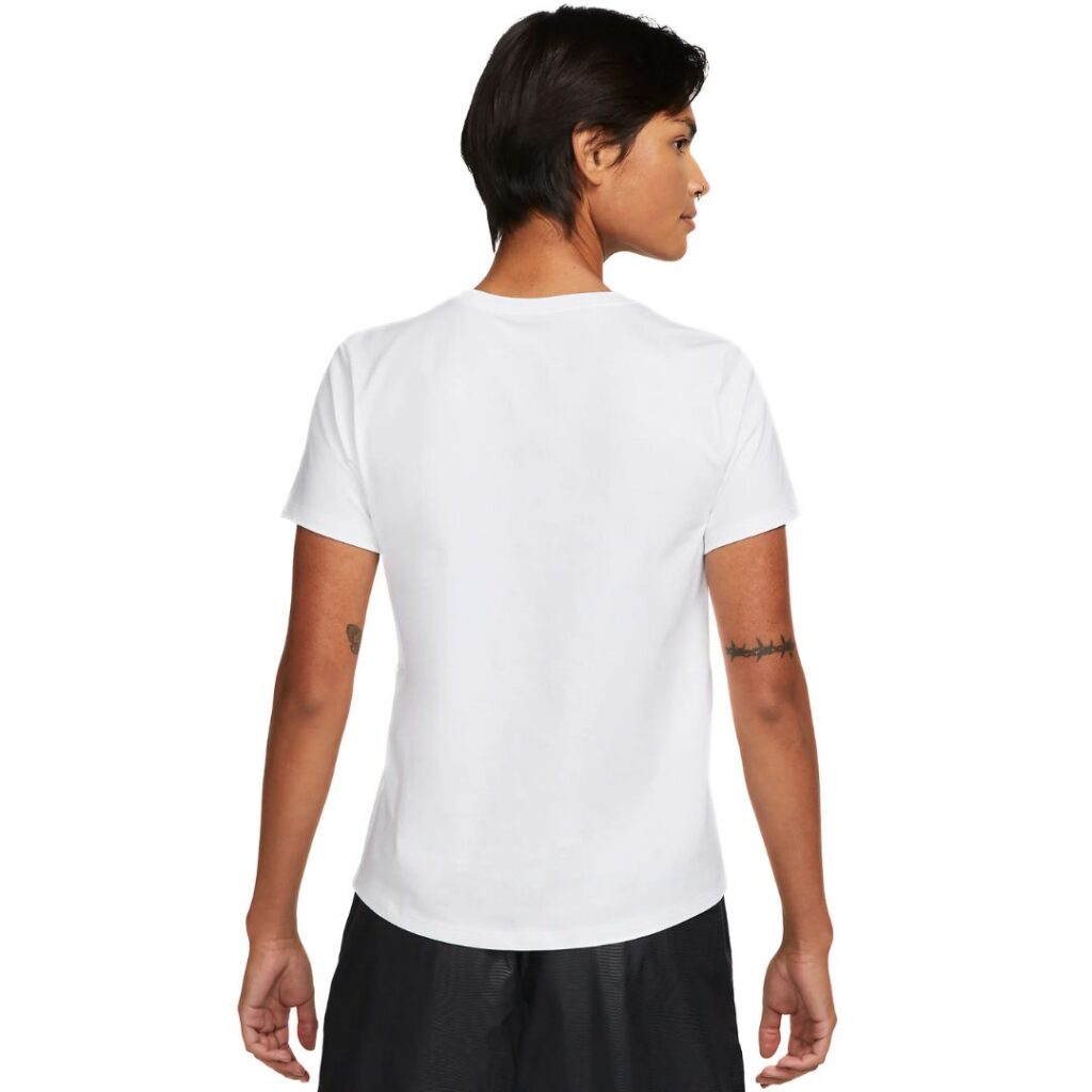 Nike Sportswear Essentials T-shirt Con Logo - White/Black - immagine 2