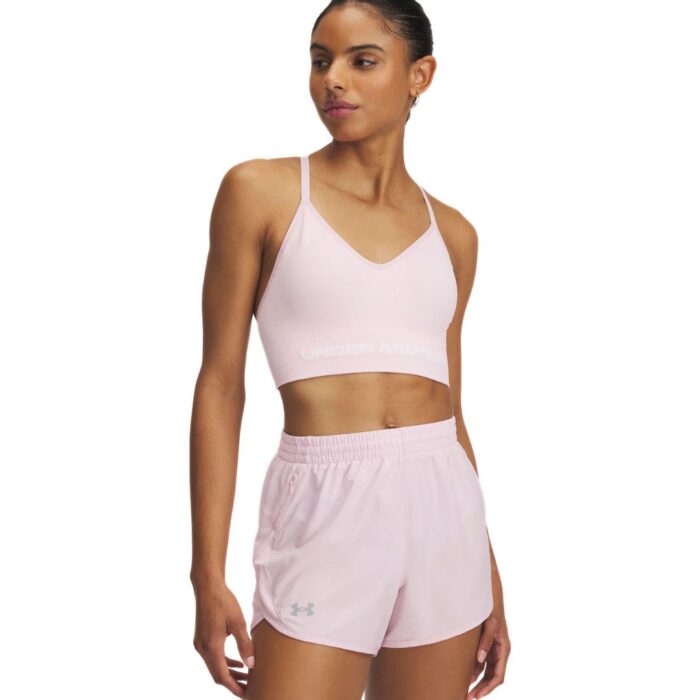 Under Armour Reggiseno Sportivo Vanish Seamless Low - Prime Pink