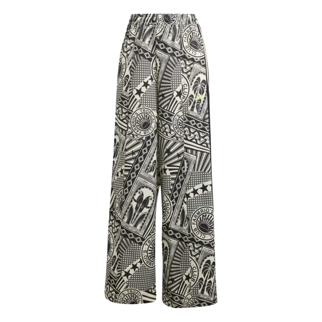 Adidas X Farm Rio Pantaloni - Cream White/Black - immagine 5