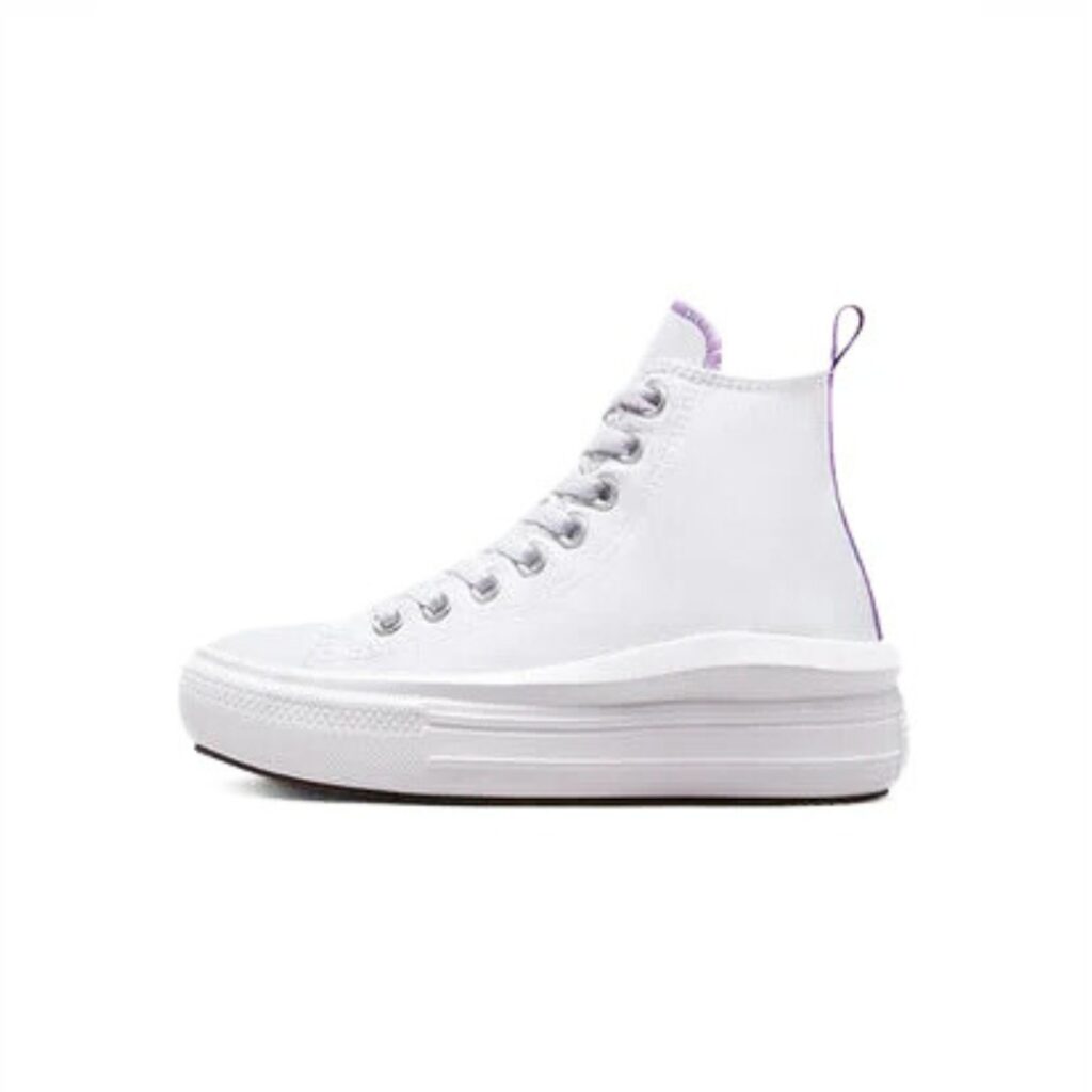 Converse Chuck Taylor All Star Move J - White/Pixel Purple - immagine 3