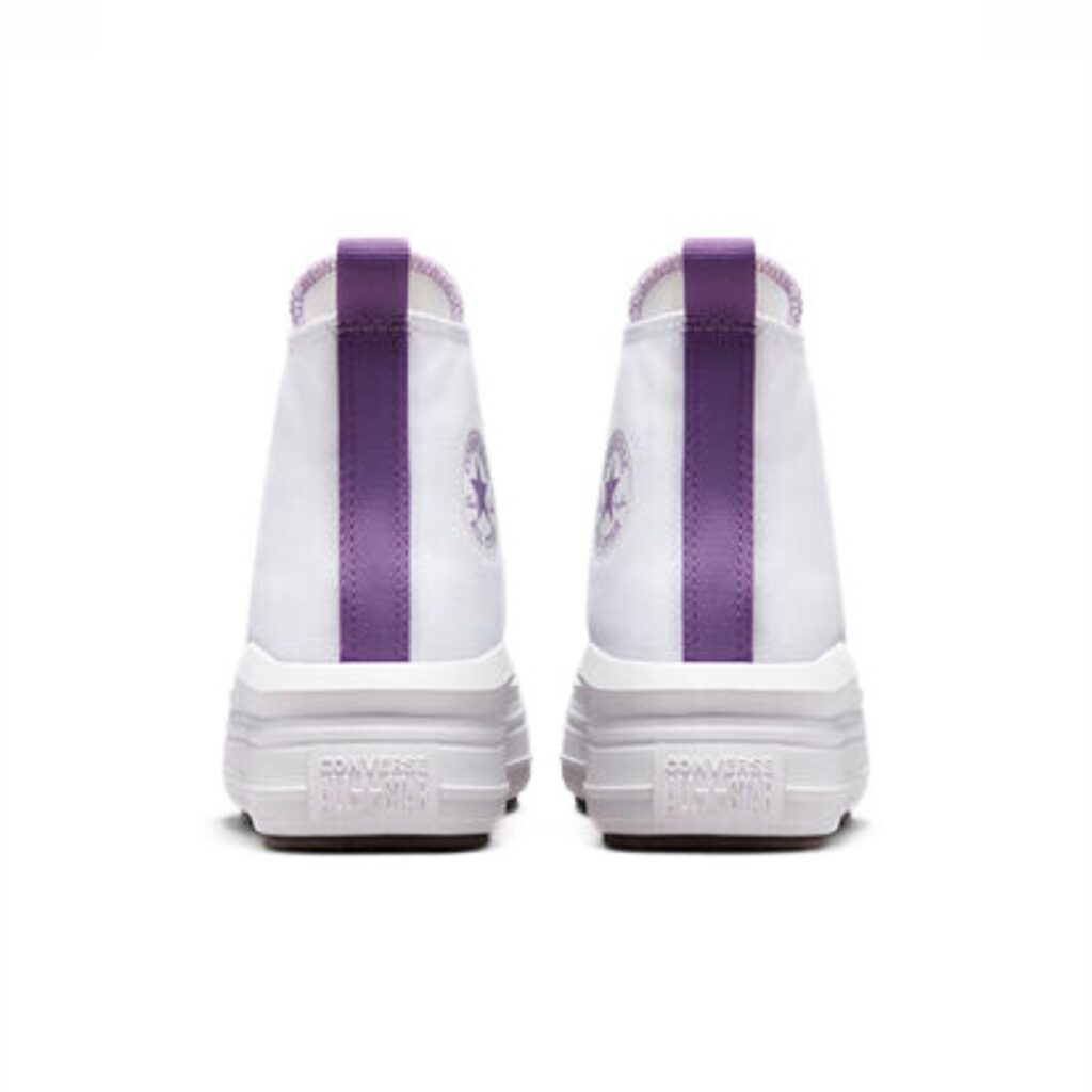 Converse Chuck Taylor All Star Move J - White/Pixel Purple - immagine 2