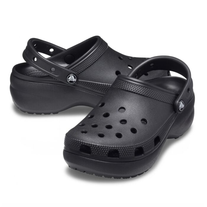 Crocs Classic Platform Clog - Black