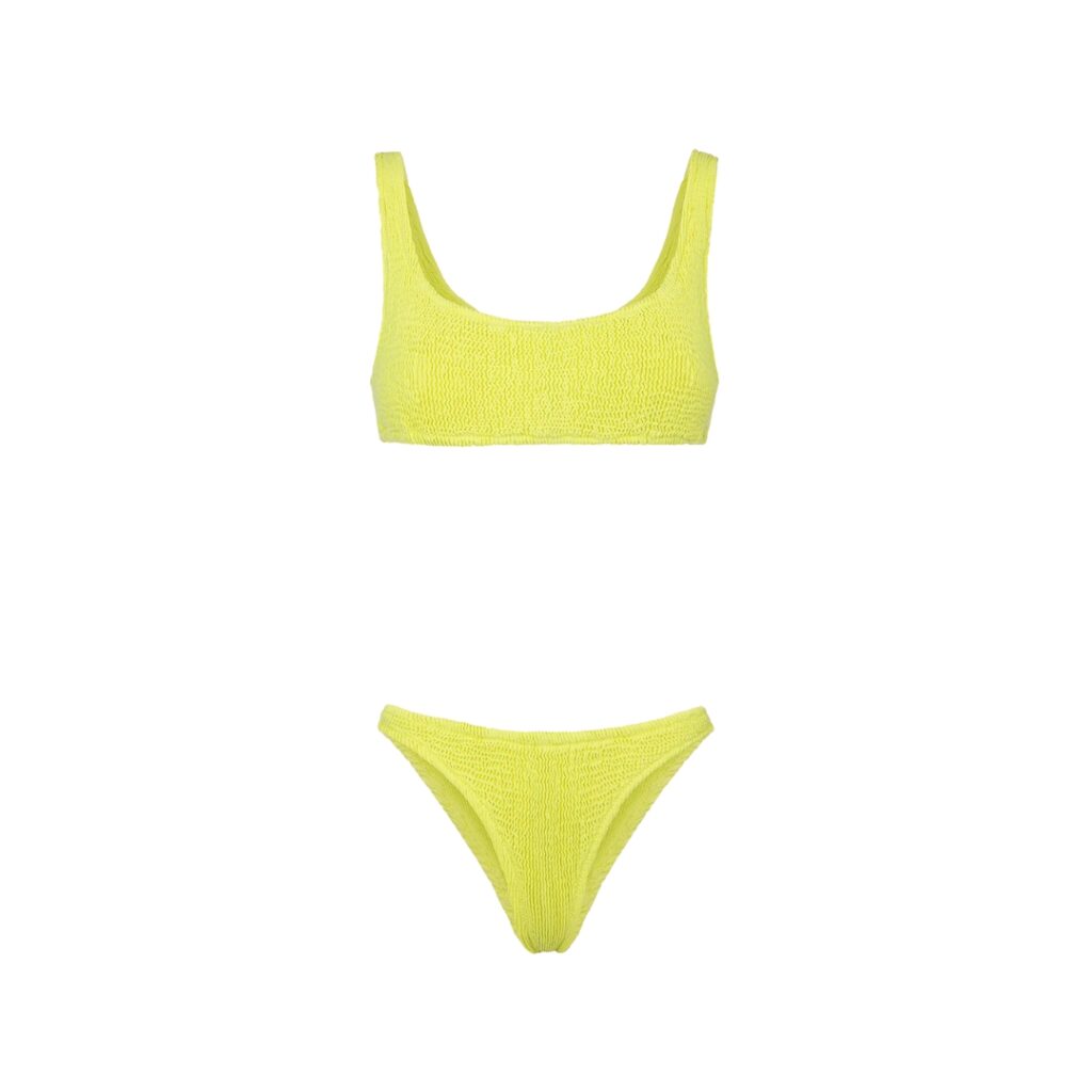 F**K Bikini Donna Top con Slip Fisso - Lime - immagine 3