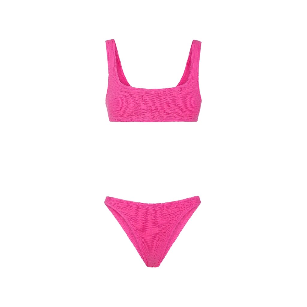 F**K Bikini Donna Top con Slip Fisso - Neon Fuchsia - immagine 4