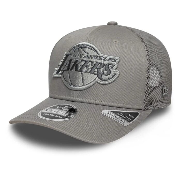 New Era Cappello LA Lakers Stretch Snap - Grey
