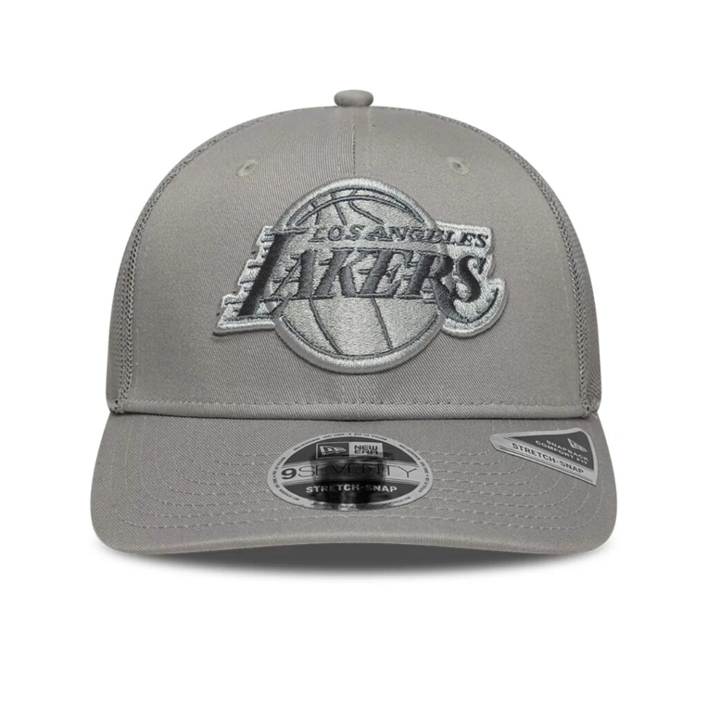New Era Cappello LA Lakers Stretch Snap - Grey - immagine 2