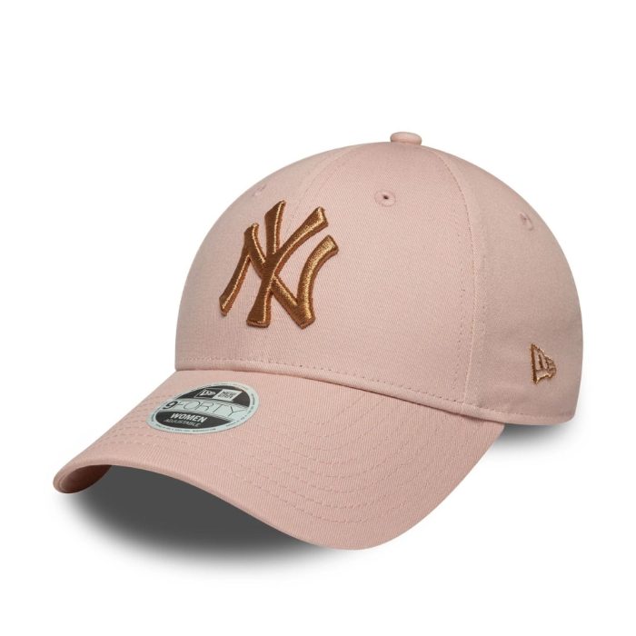 New Era Cappello New York Yankees Metallic - Pink