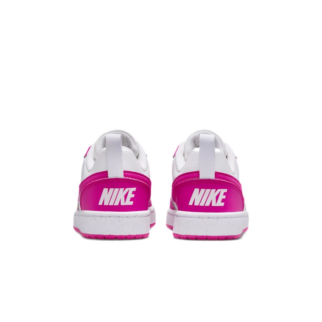 Nike Court Borough Low Recraft - White/Laser Fuchsia - immagine 5