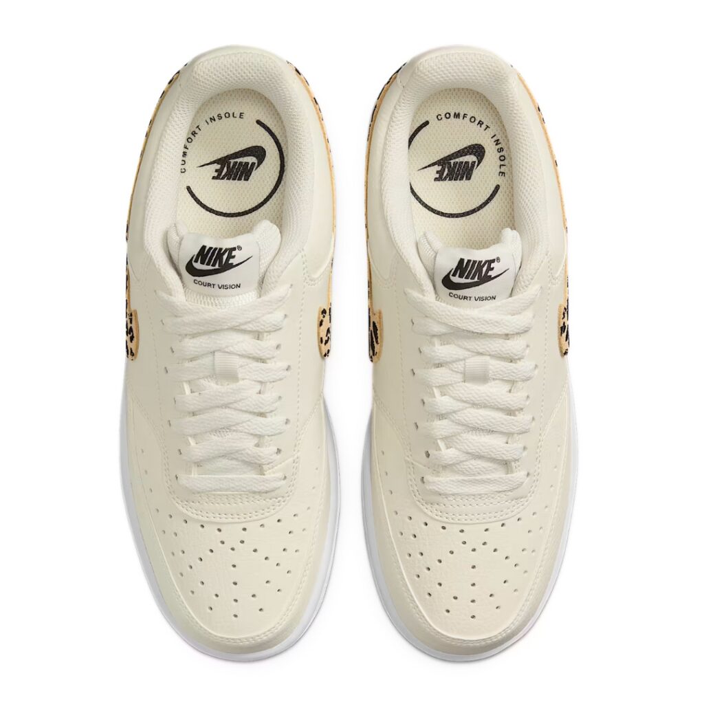 Nike Court Vision - Sail/White/Flax/Black - immagine 6
