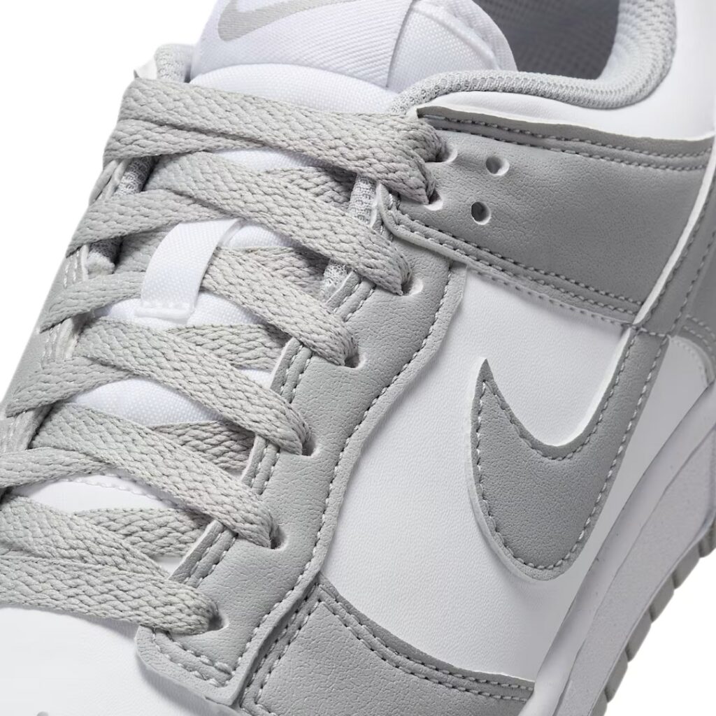 Nike Dunk Low Next Nature - White/Light Smoke Grey - immagine 3