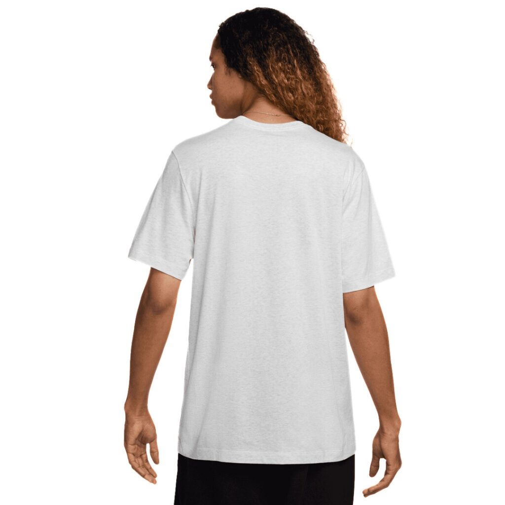 Nike Sportswear Club T-Shirt - Birch Heather/White - immagine 2