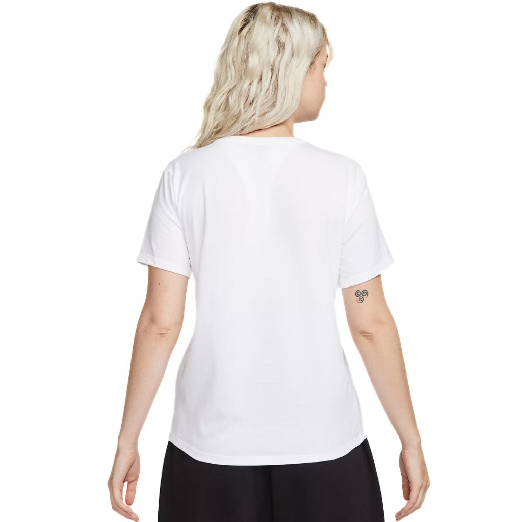 Nike Sportswear Club T-shirt - White/Black - immagine 3