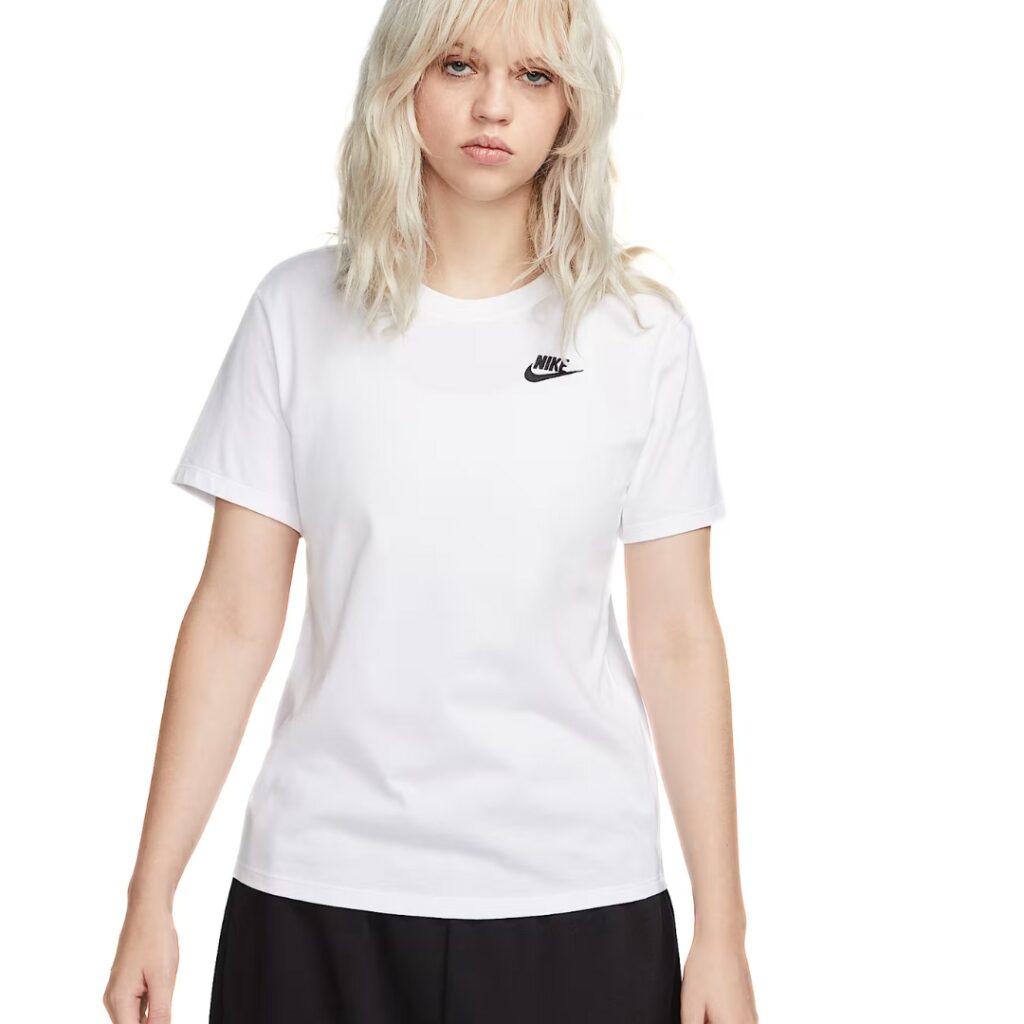 Nike Sportswear Club T-shirt - White/Black