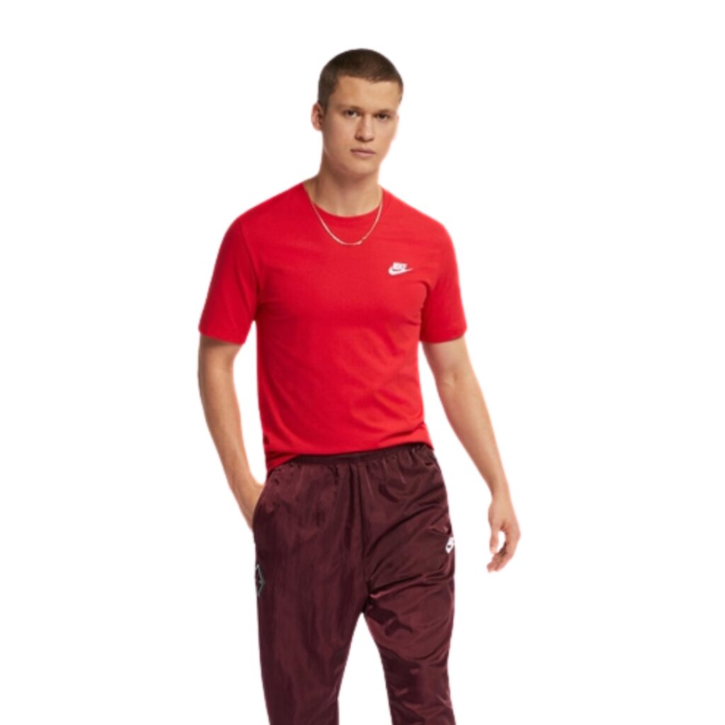 Nike T-shirt Club Tee - Red - immagine 2