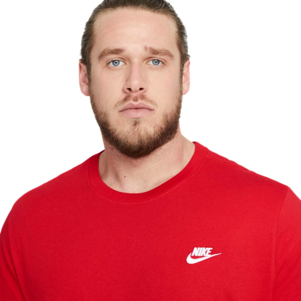 Nike T-shirt Club Tee - Red - immagine 3