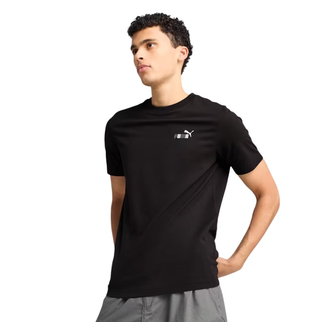 Puma T-shirt Grafica Sul Retro - Black - immagine 2