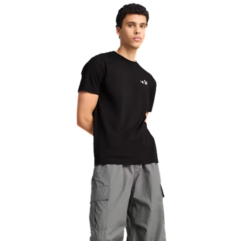 Puma T-shirt Grafica Sul Retro - Black - immagine 3