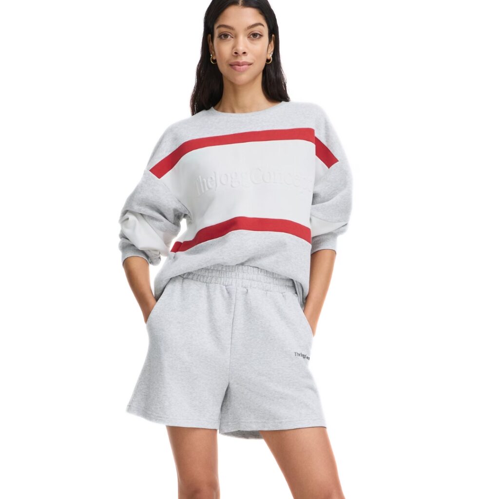 TheJoggConcept JCSAJA Shorts - Light Grey Melange - immagine 3