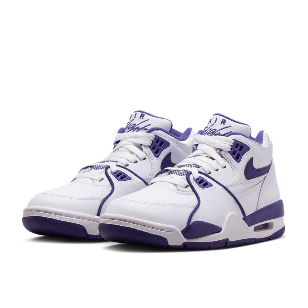 Nike Air Flight 89 (gs) - White/Court Purple